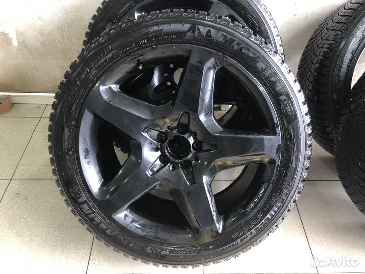 Оригинальные диски MB GL63 R21 на шипах