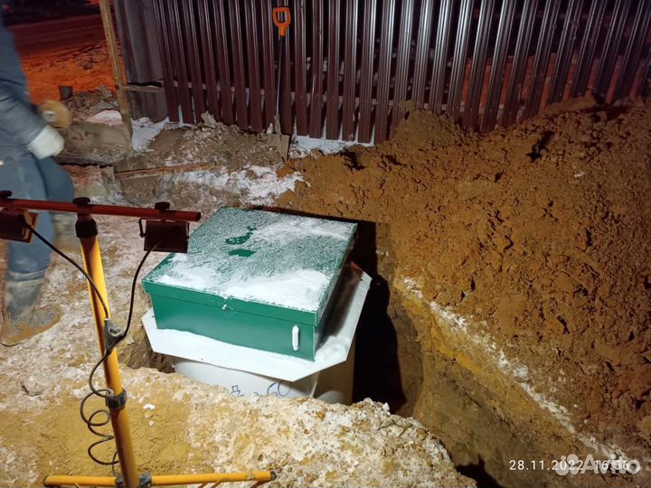 Септик под ключ,дренаж, водоснабжение, отопление