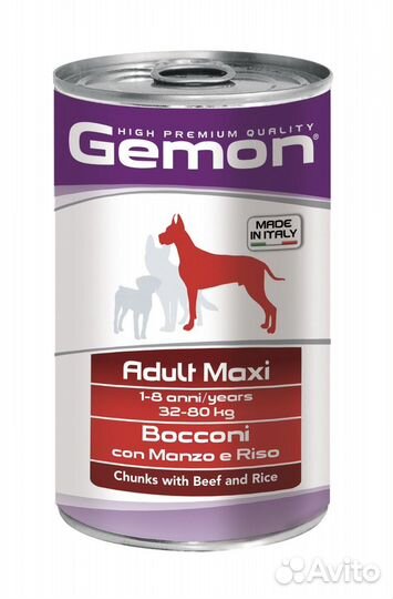 Gemon корм для собак