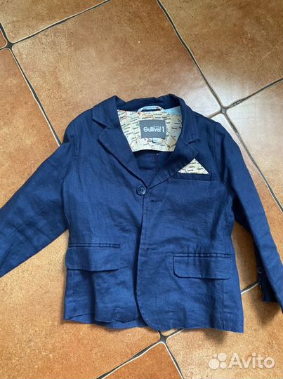 Летний пиджак на мальчика Gulliver