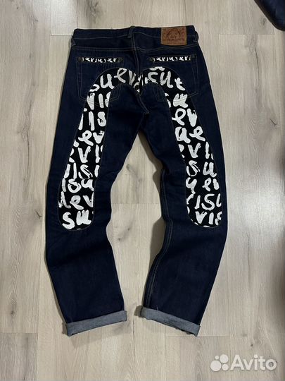 Джинсы evisu оригинал
