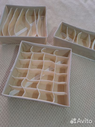 Органайзеры 3 шт