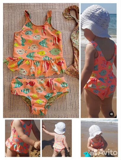 Купальник для девочки 86-92