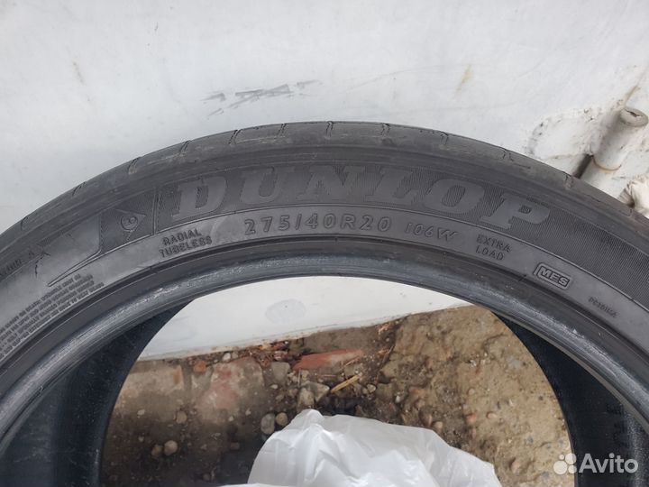 Dunlop SP Sport Maxx GT 275/40 R20 и 315/35 R20