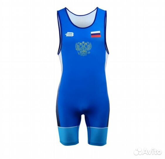 Трико борцовское BoyBo profi (xxxs, Синий)