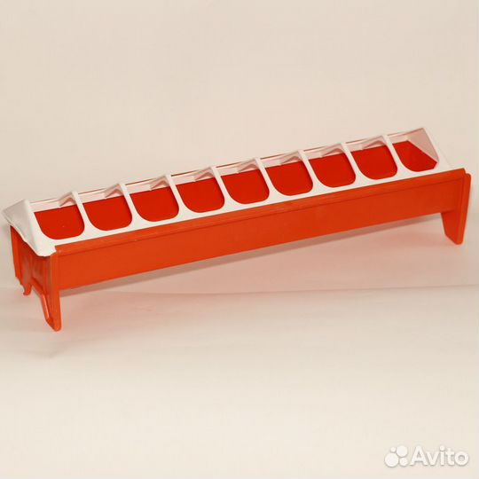 Кормушка-поилка лотковая для кур 50см