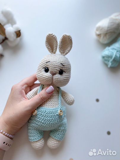 Мягкая игрушка заяц