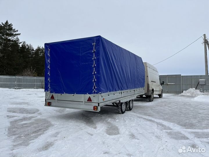 Прицеп цм подрамник 5.0*2.0 2хосн тент 1.5 м