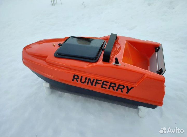 Прикормочный карповый кораблик Runferry Solo Mini