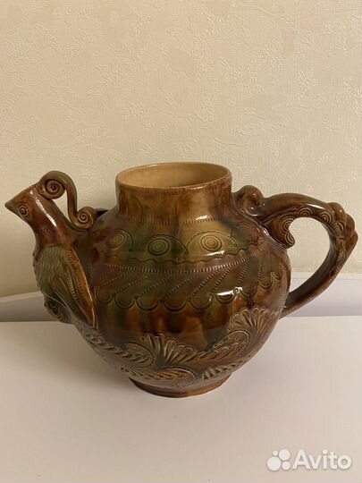 Чайник керамический большой СССР