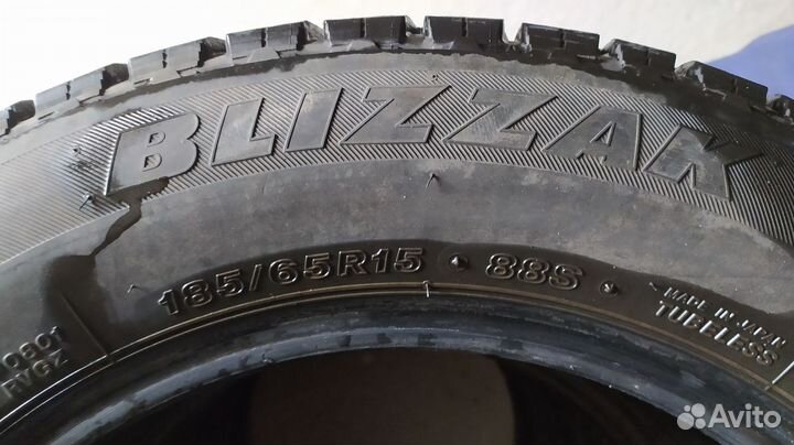 Bridgestone Blizzak Revo GZ 185/65 R15