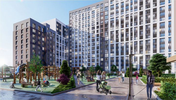 1-к. квартира, 44,6 м², 19/25 эт.