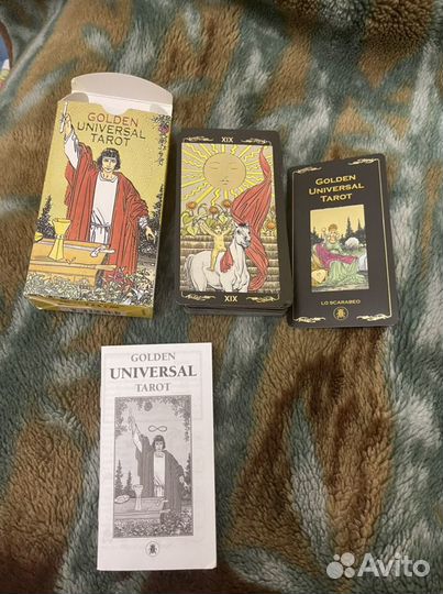 Карты taro золотые новые