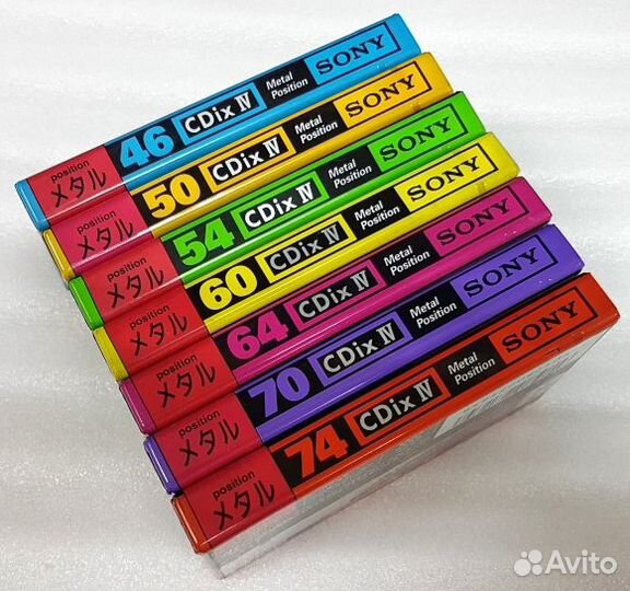 Sony CD ixIV 7 кассет Metal