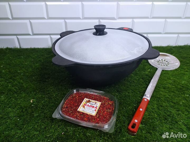 Казан чугунный 6 литров