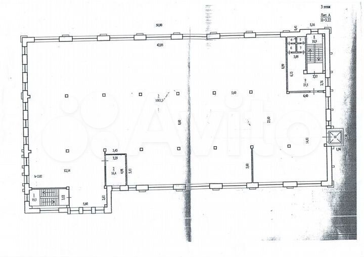 Торговое помещение, 1117.1 м²