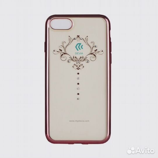 Чехол на iPhone 7с блестками