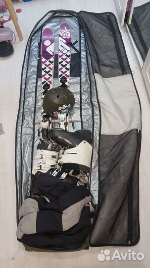 Чехол для сноуборда или горных лыж, аренда