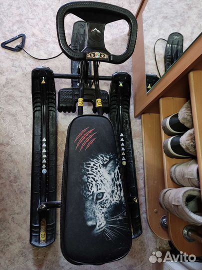 Снегокат rush hour SR1 ягуар