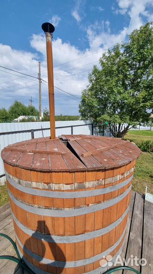 Купель с печкой