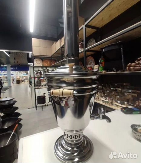 Самовар тульский на дровах