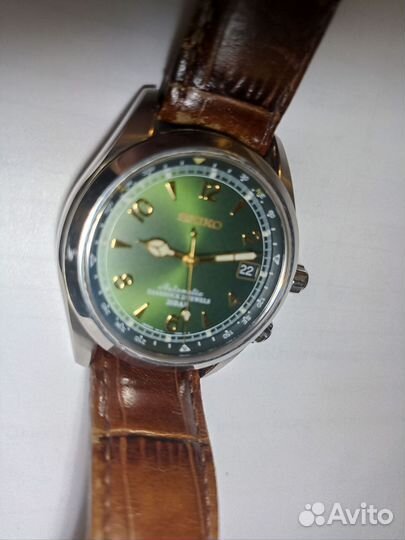 Оригинал Seiko sarb 017 Green Alpinist