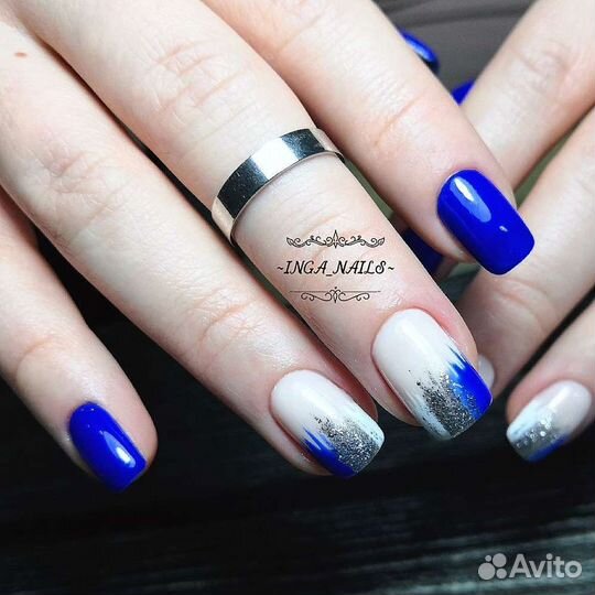 Маникюр +гель-лак в 