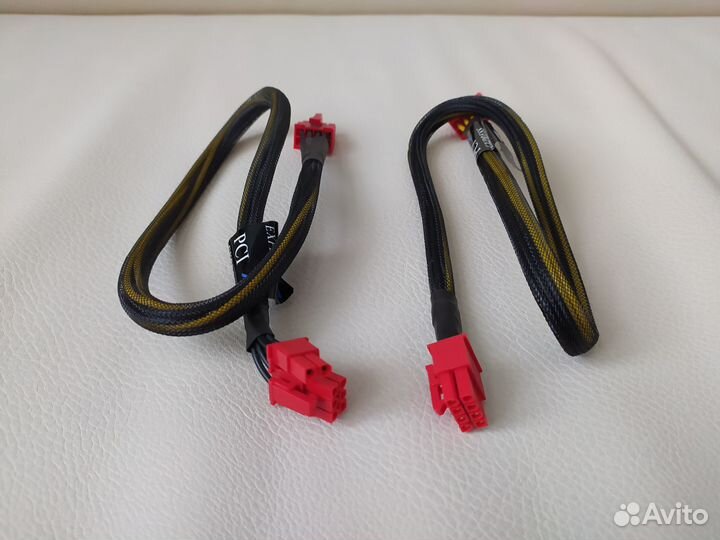 Кабели блока питания и монитора