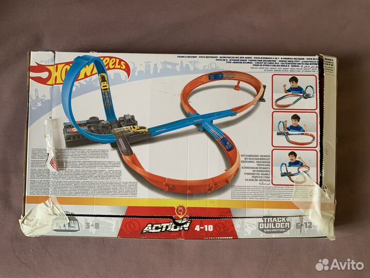Гоночный трек hot wheels