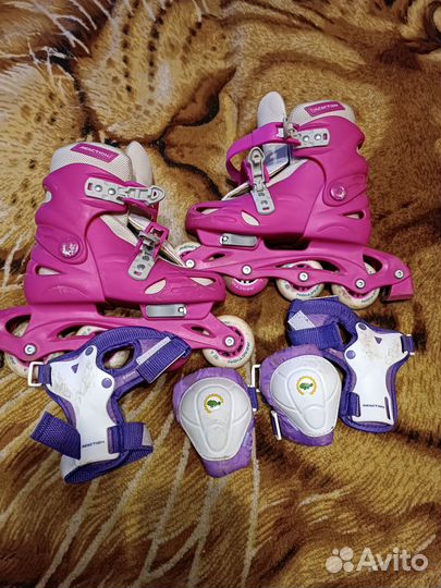 Раздвижные детские ролики р.32-35