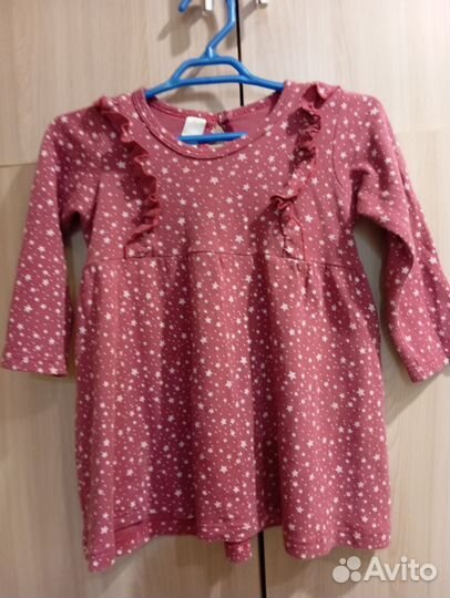 Платье для девочки hm 92 98