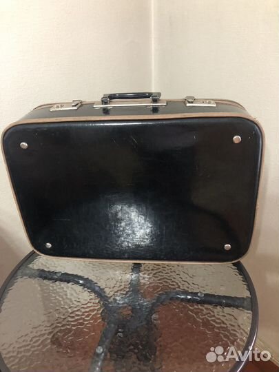 Чемодан времен СССР лакированный ретро