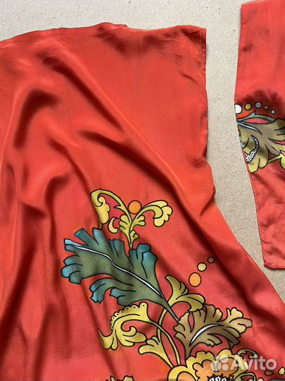 Платье из натурального шелка винтаж