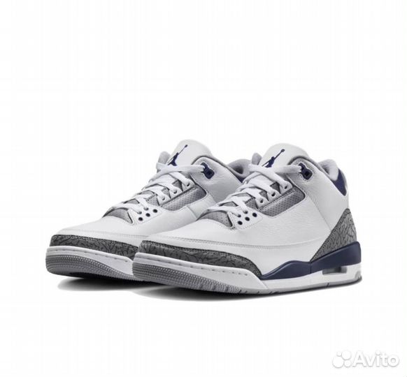 Jordan 3 Midnight Navy оригинал