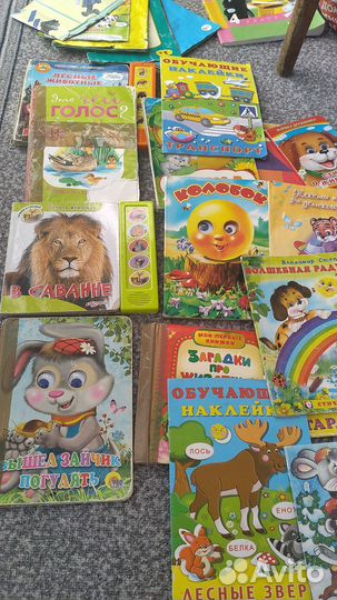 Детские книги для малышей пакетом музыкальные
