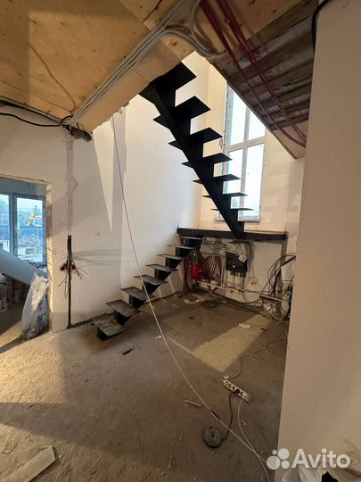 Лестница металлическая под ключ