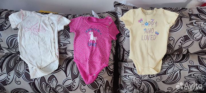 Вещи пакетом для девочки 68-74