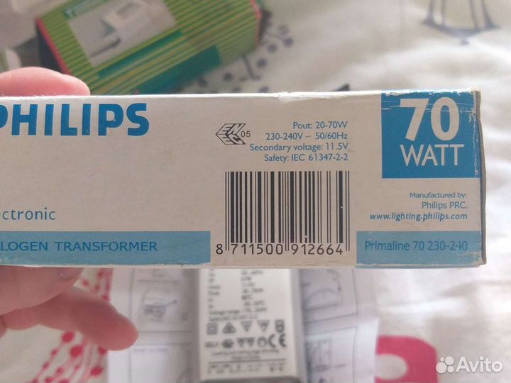 Трансформатор 70w 230-240v и ас 12v 150w MAX