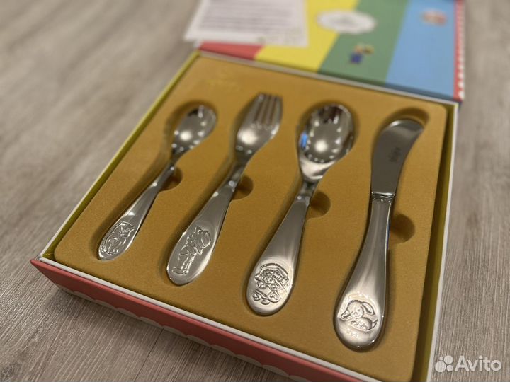 Детский столовый набор 4 предмета