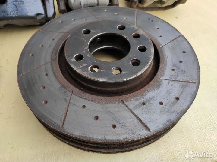 Тормоза OPC 308мм 264мм на Opel Corsa D