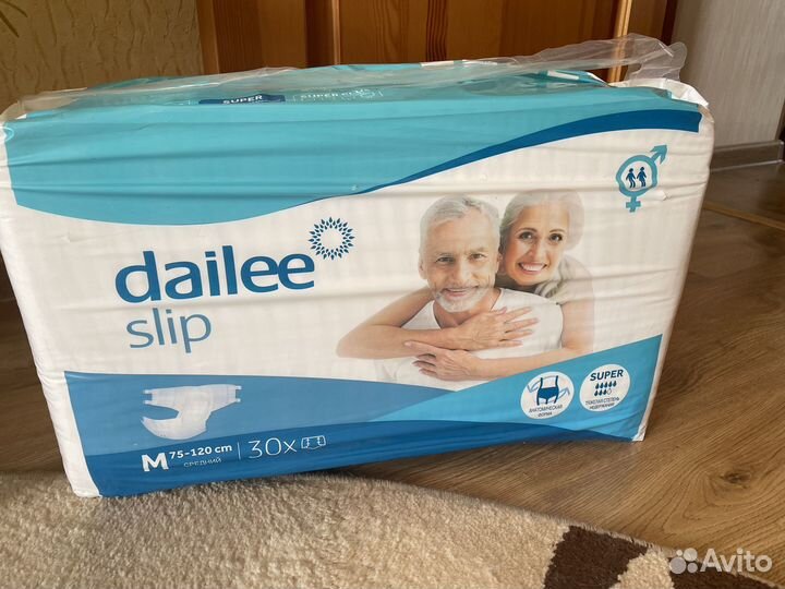 Памперсы для взрослых, размер M, 8 капель