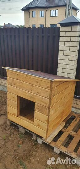 Будка для собаки утепленная