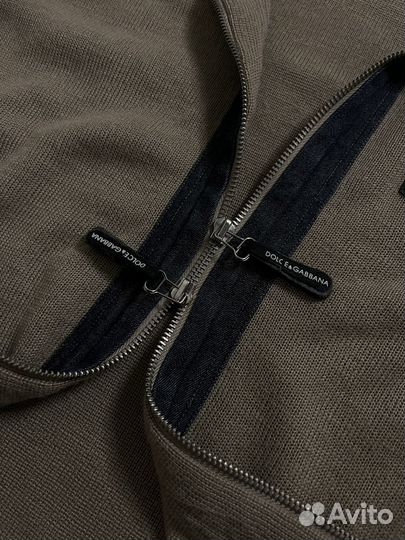 Зип свитер dolce gabbana