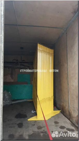 Временное ограждение для стройки