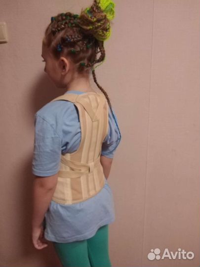 Бандаж детский грудопоясничный корсет р.130-145см