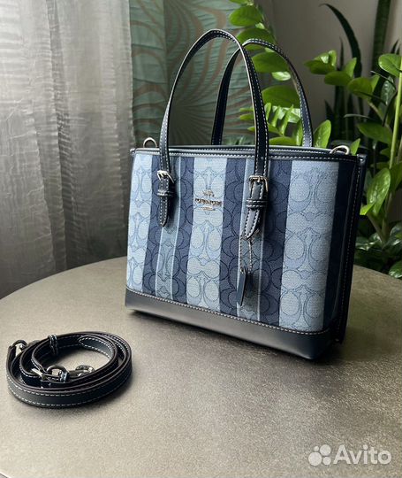 Сумка женская Coach Mollie tote 24, Jacquard