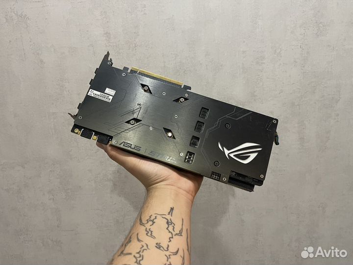 Видеокарта Asus Rog Strix Gaming GTX1070 Ti 8GB