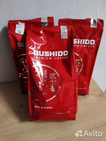 Кофе в зернах Bushido Red Katana купить в Екатеринбурге | Товары для ...
