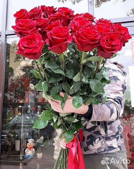 Букет роз 101 роза 51 роза