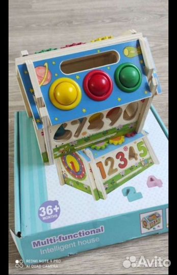 Развивающие деревянные игрушки